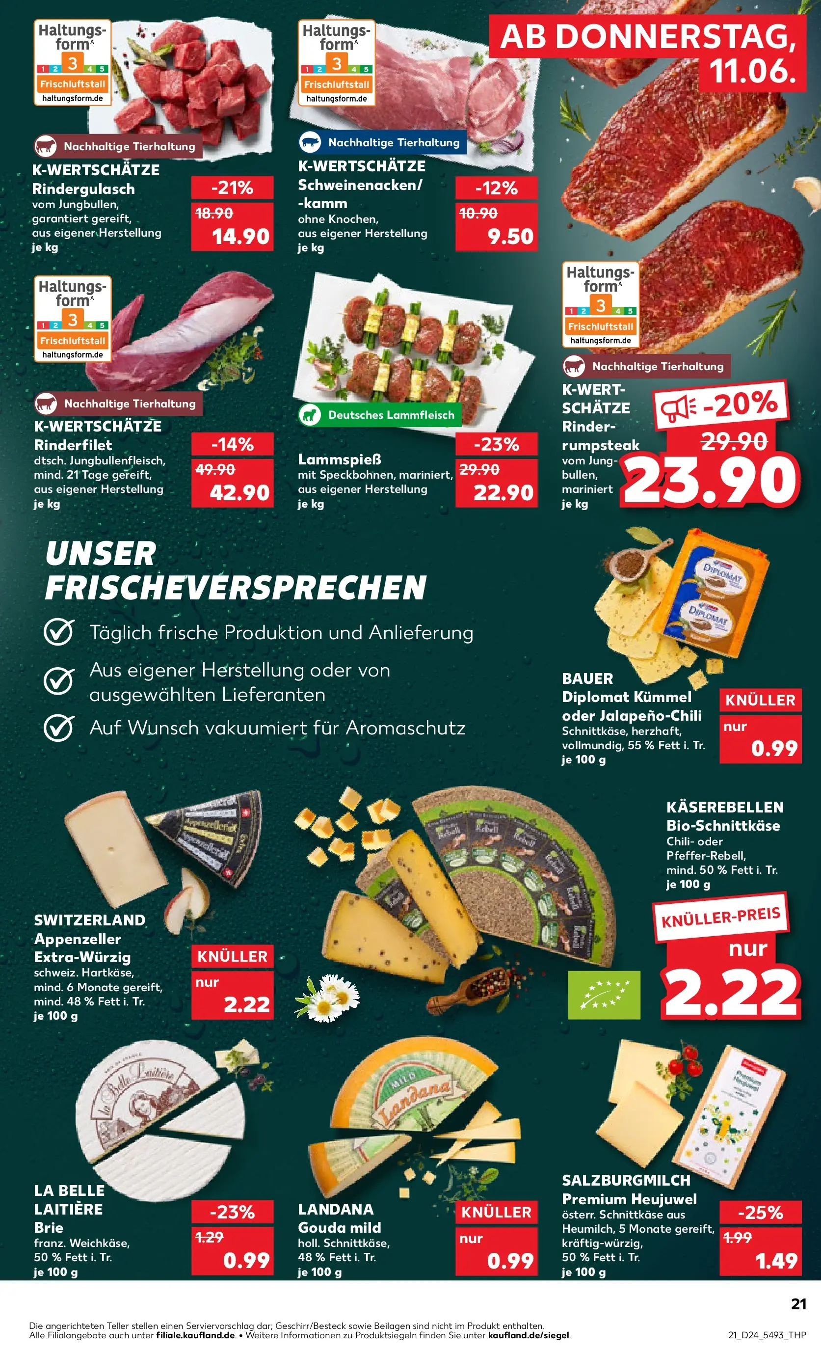 Prospekt Kaufland ab 08.06.2026 » Angebote Online zum Blättern | Seite: 30 | Produkte: Rindergulasch, Rinderfilet, Chili, Steak