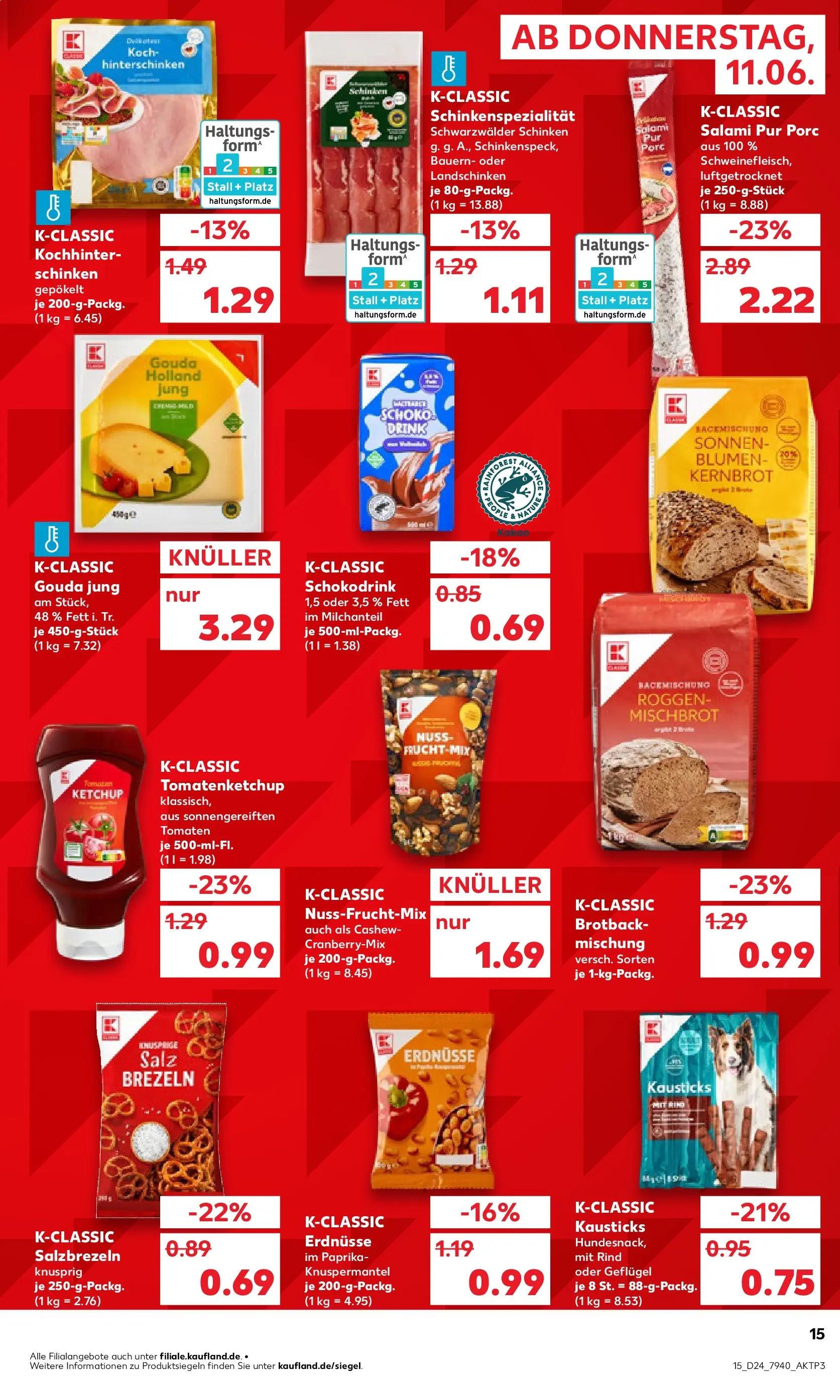 Prospekt Kaufland ab 08.06.2026 » Angebote Online zum Blättern | Seite: 24 | Produkte: Blumen, Tomaten, Paprika, Ketchup