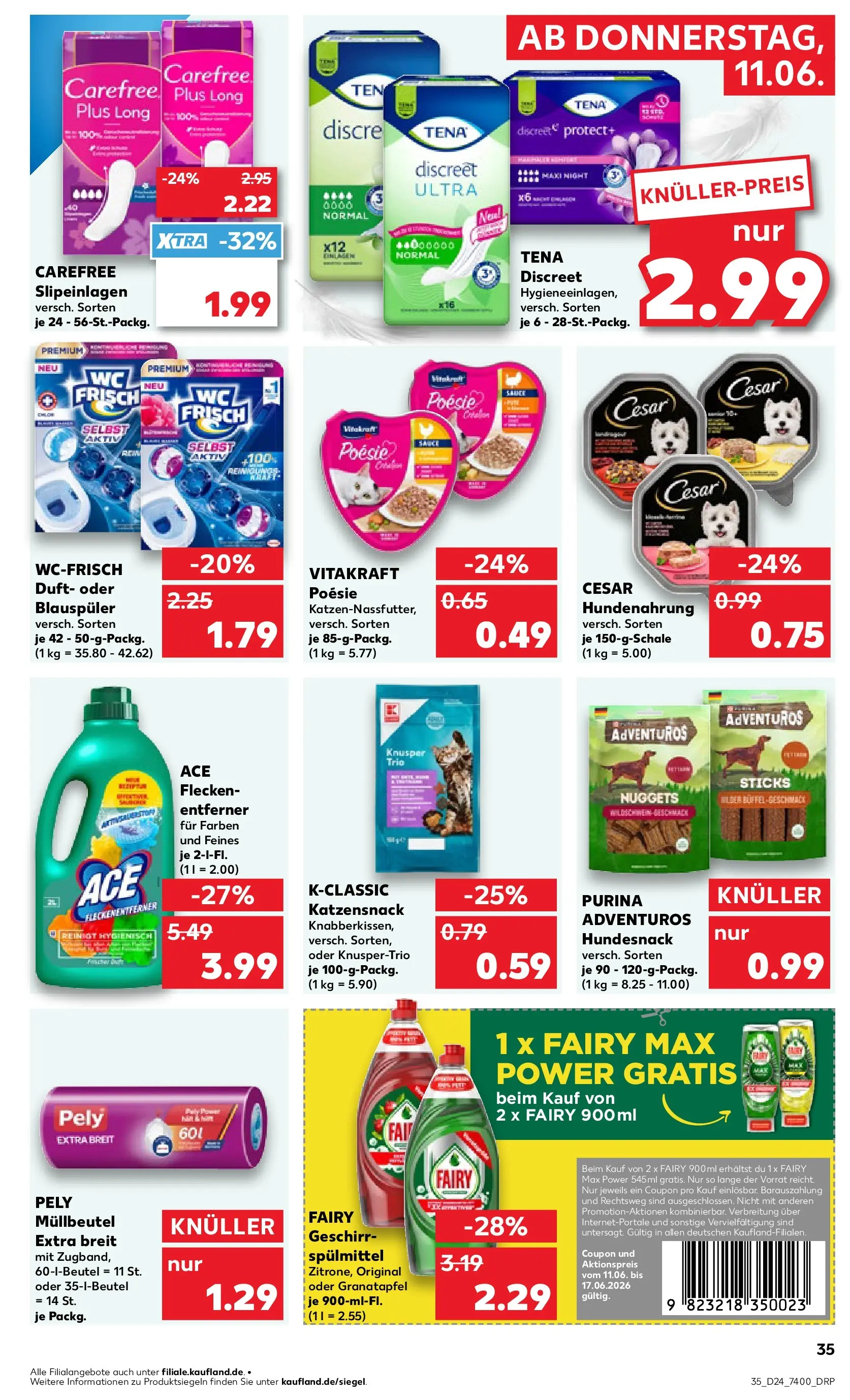 Prospekt Kaufland ab 08.06.2026 » Angebote Online zum Blättern | Seite: 44 | Produkte: Granatapfel, Duft, Fleckenentferner