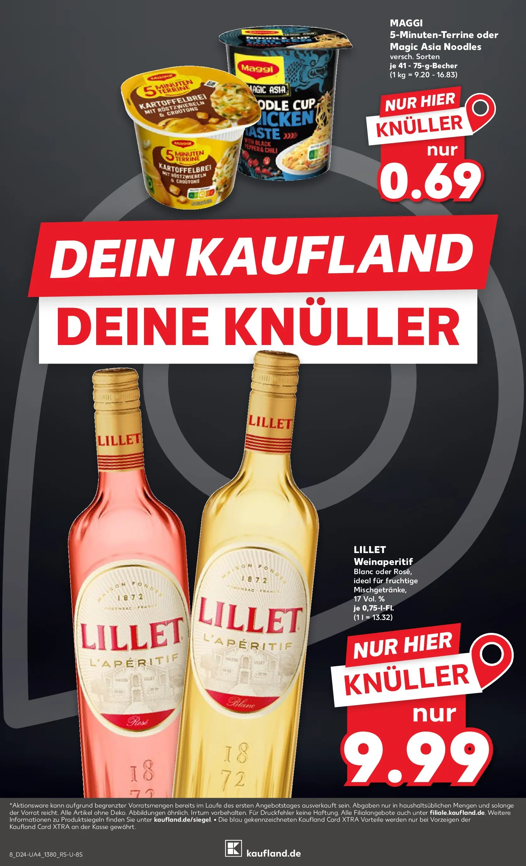 Prospekt Kaufland ab 08.06.2026 ยป Angebote und Werbung Online | Seite: 17 | Produkte: Maggi, Lillet, Chili Prospekt Kaufland ab 08.06.2026 ยป Angebote Online zum Blรคttern | Seite: 17 | Produkte: Maggi, Lillet, Chili