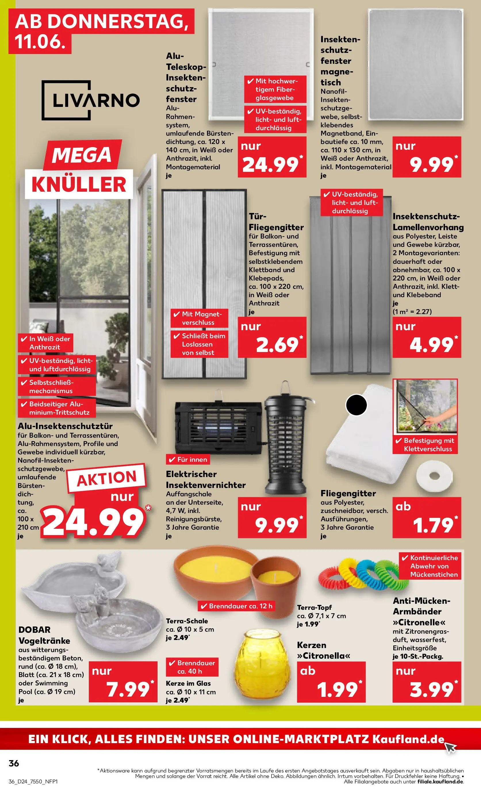 Prospekt Kaufland ab 08.06.2026 » Angebote Online zum Blättern | Seite: 45 | Produkte: Zitronengras, Tisch, Tür