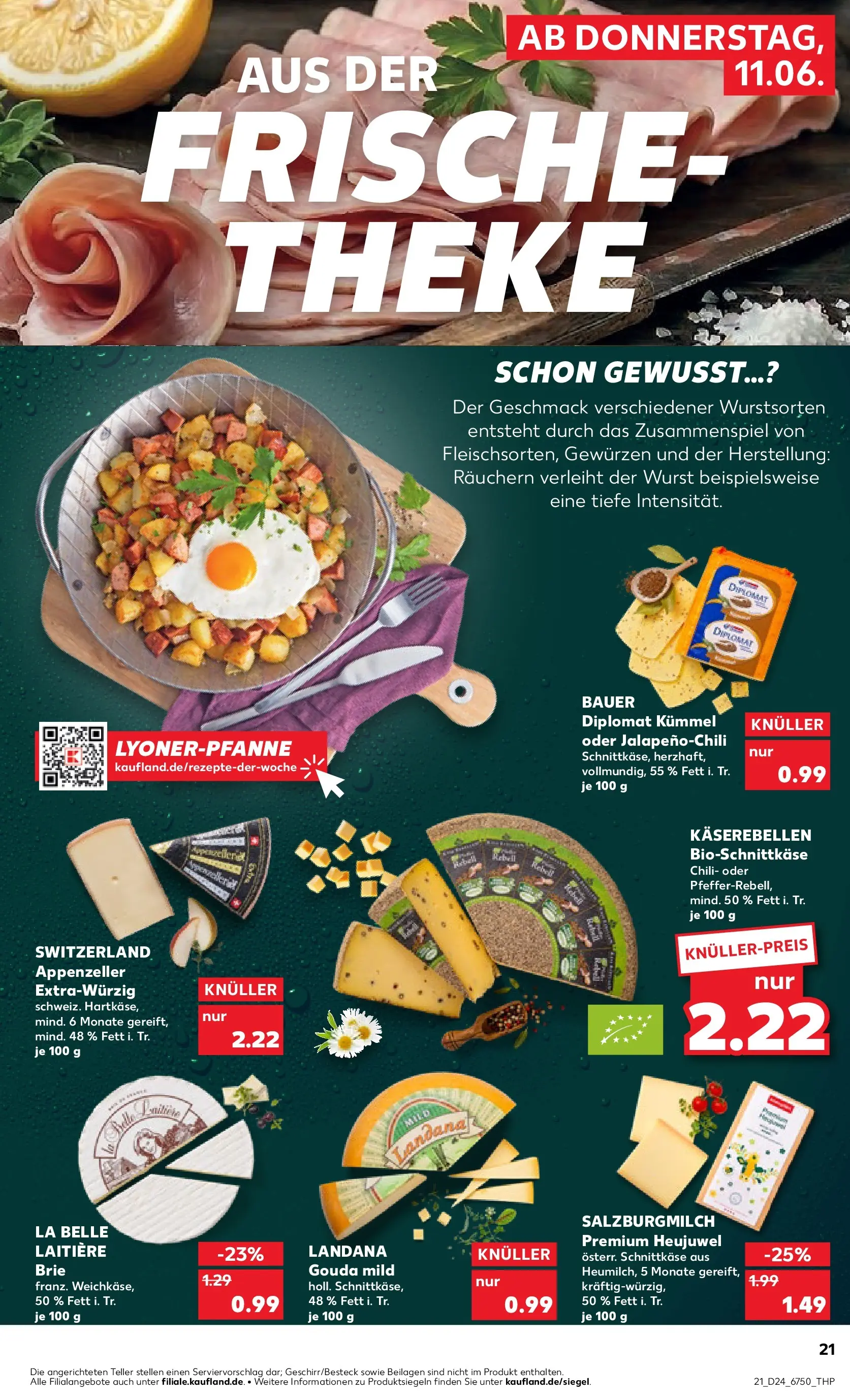 Prospekt Kaufland ab 08.06.2026 » Angebote Online zum Blättern | Seite: 30 | Produkte: Theke, Gouda, Wurst, Chili