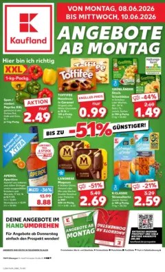 Kaufland Prospekt Ellwangen (Jagst) ab 08.06.2026 gültig Kaufland Prospekt Ellwangen (Jagst) ab 08.06.2026 gültig