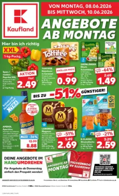 Kaufland Prospekt Großröhrsdorf ab 08.06.2026 gültig Kaufland Prospekt Großröhrsdorf ab 08.06.2026 gültig