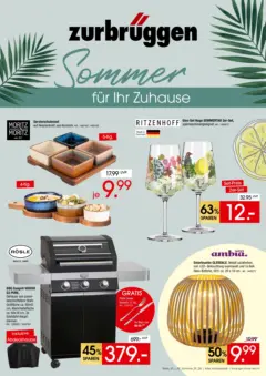 Zurbrüggen Sommer für Ihr Zuhause ab 02.06.2026 gültig