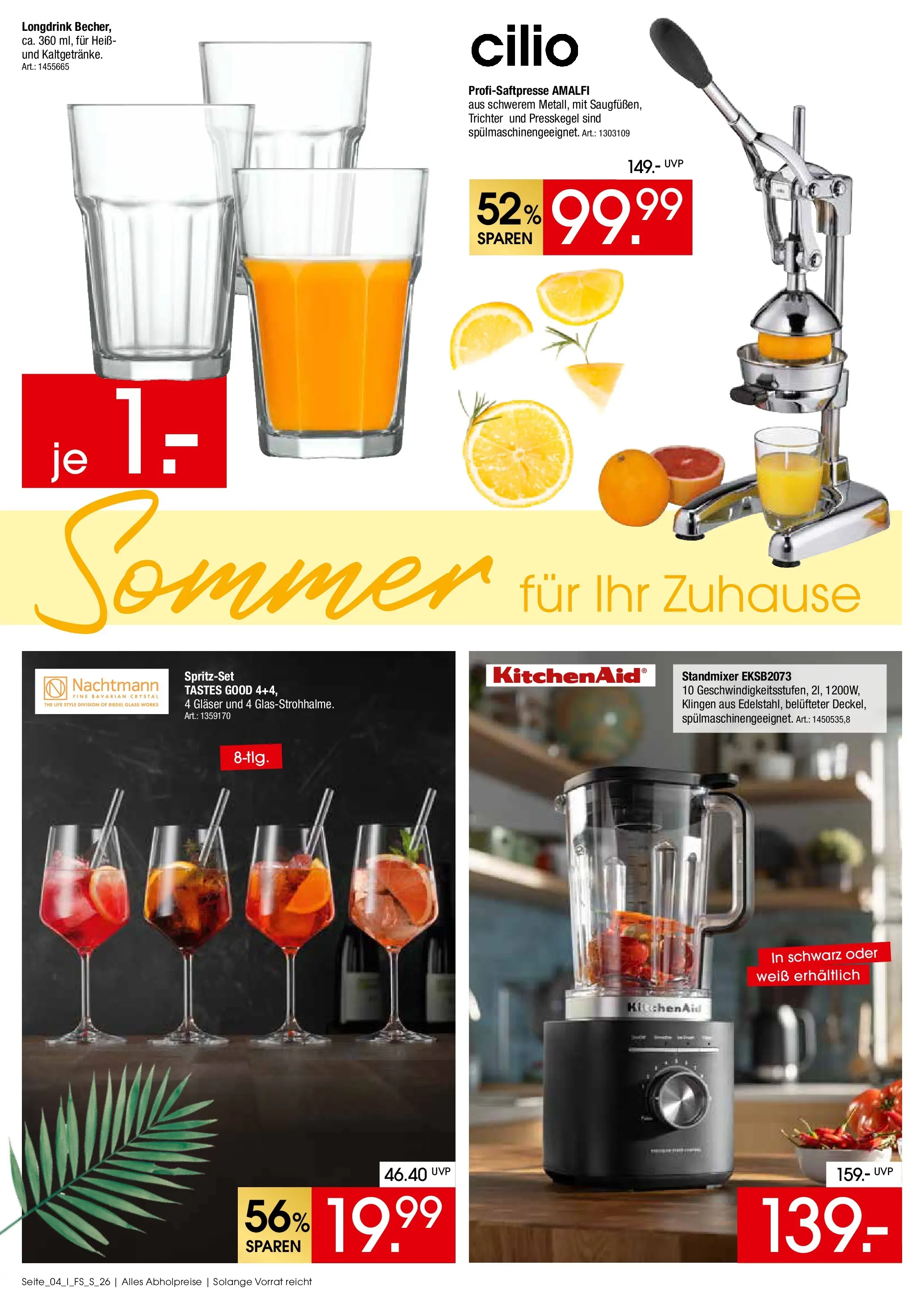 Zurbrüggen Sommer für Ihr Zuhause (ab 02.06.2026) zum Blättern | Seite: 4