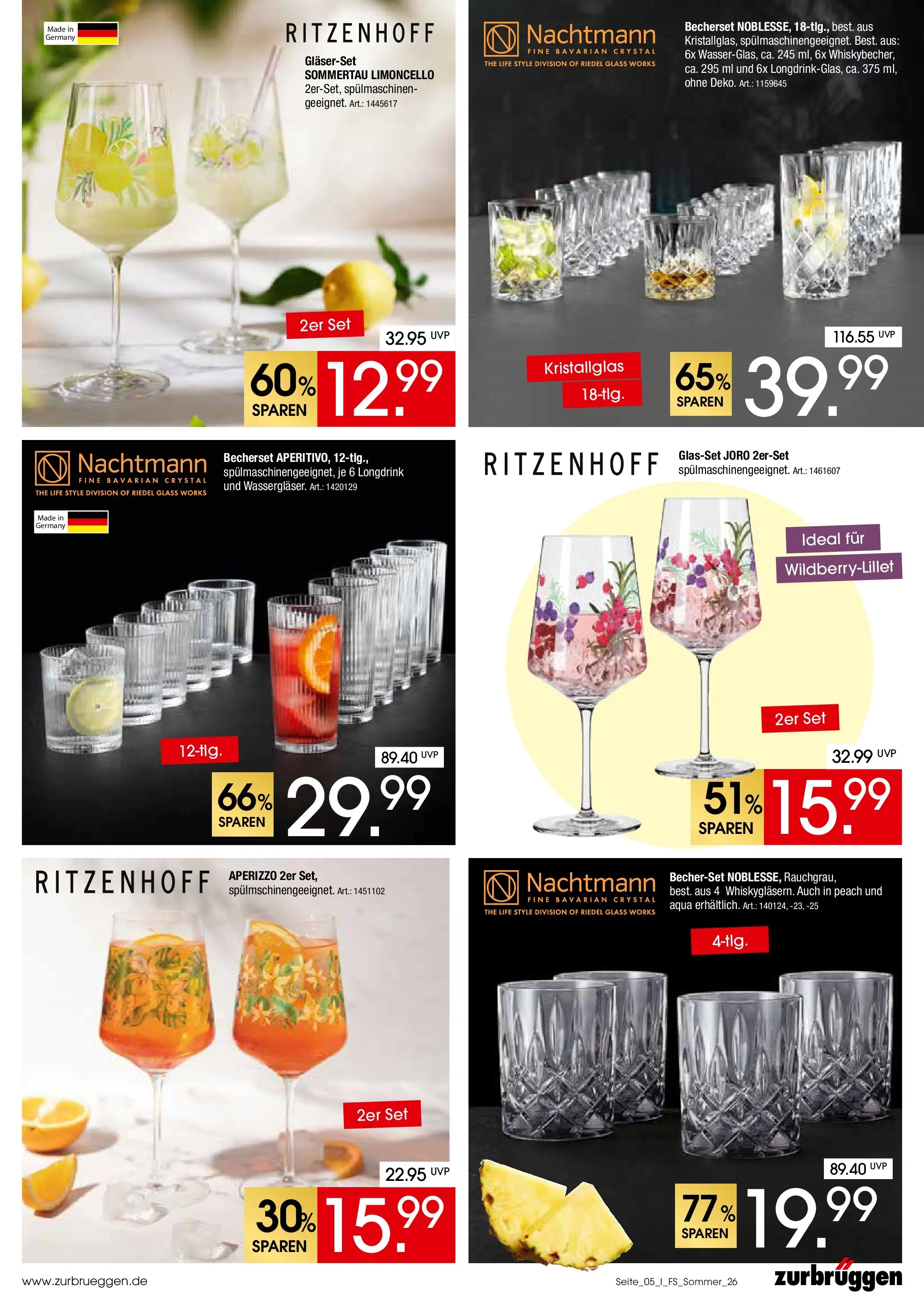 Zurbrüggen Sommer für Ihr Zuhause (ab 02.06.2026) zum Blättern | Seite: 5 | Produkte: Limoncello