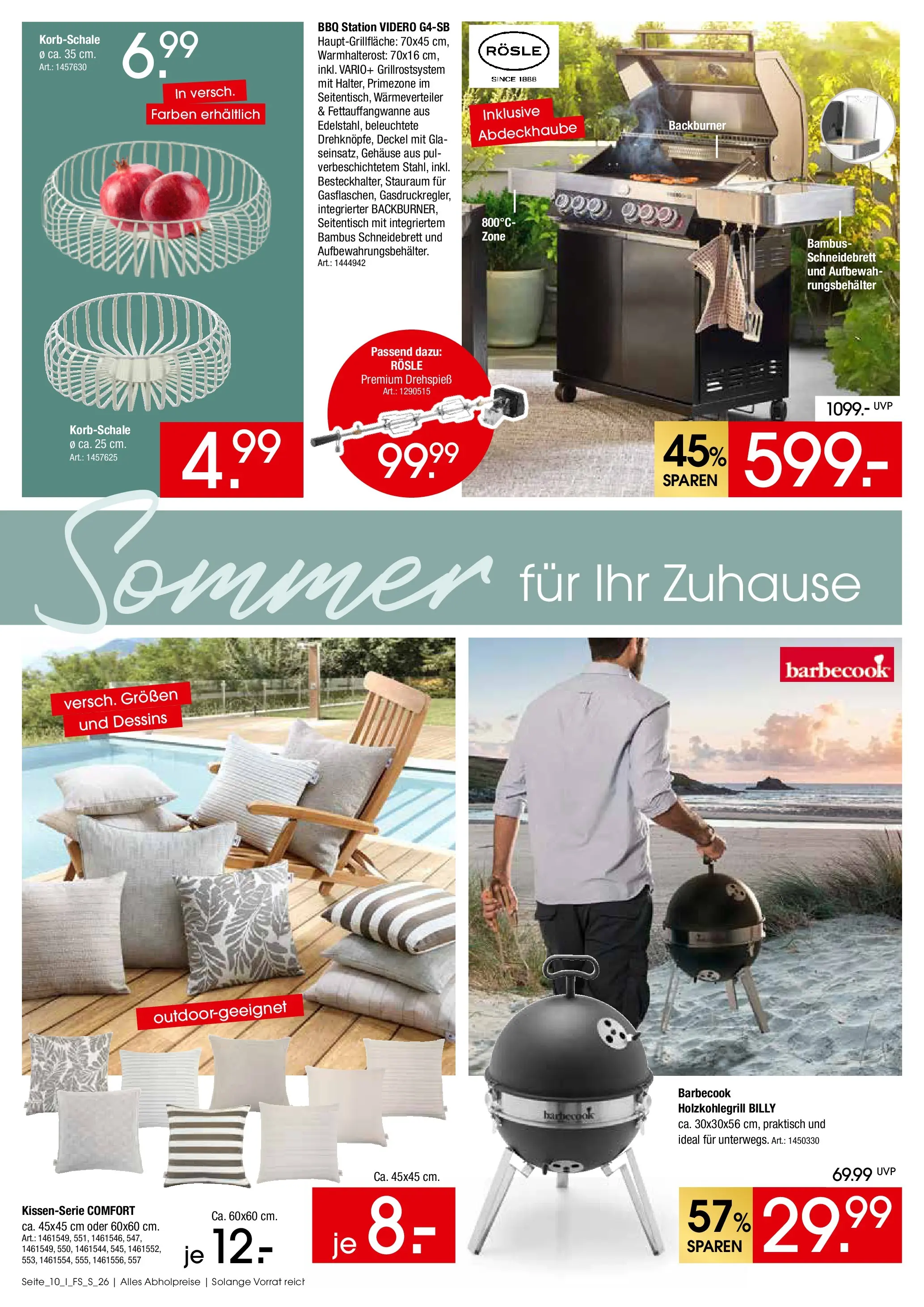 Zurbrüggen Sommer für Ihr Zuhause (ab 02.06.2026) zum Blättern | Seite: 10