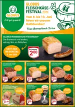 GLOBUS Markthalle Globus: Fleischk&auml;se-Festival 2026 - bis 09.06.2026