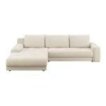 M&ouml;belix Ecksofa mit Schlaffunktion Adria Creme 213x308 cm
