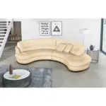 M&ouml;belix ECKSOFA Bretania, Beige S: 300x113 cm