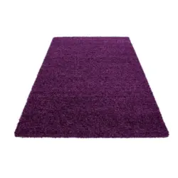 Hochflor Teppich Lila Life 140x200 cm