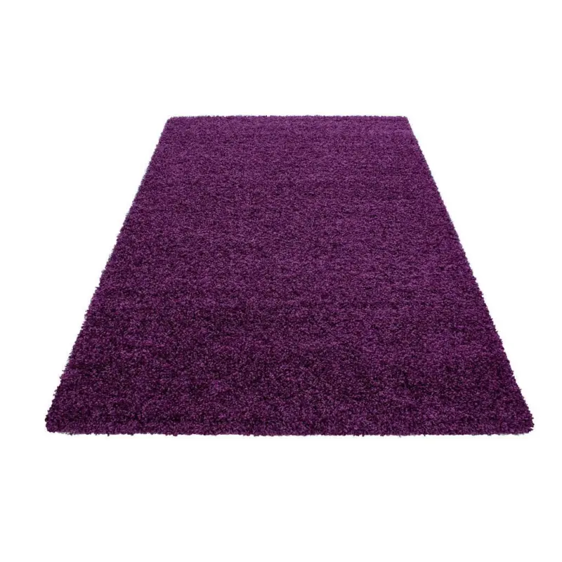 Hochflor Teppich Lila Life 140x200 cm
