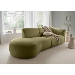 ECKSOFA Jesi, Gr&uuml;n S: 238x107 cm