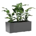 M&ouml;belix BLUMENKASTEN Anthrazit B: 99,5 cm