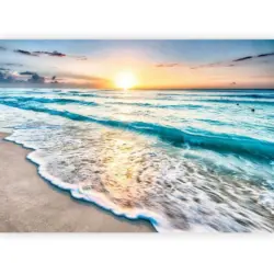 WALK ALONG THE SEASHORE Fototapete, B/H: ca. 250x175cm