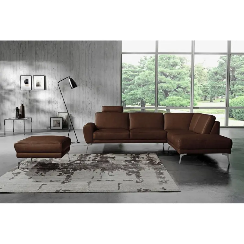 Ecksofa Springer D. Braun Schwarz, S: 273 cm