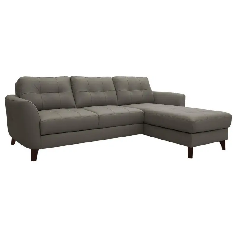 Ecksofa Nordic Schlammfarben S: 238x168 cm