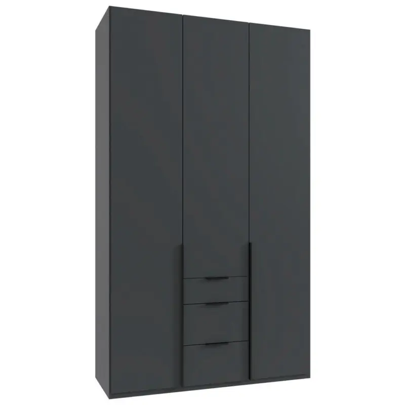 DREHT&Uuml;RENSCHRANK Graphitfarben B: 135 cm