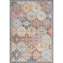 Outdoor-Teppich Salsa bunt 140x200 cm, In- & Outdoor