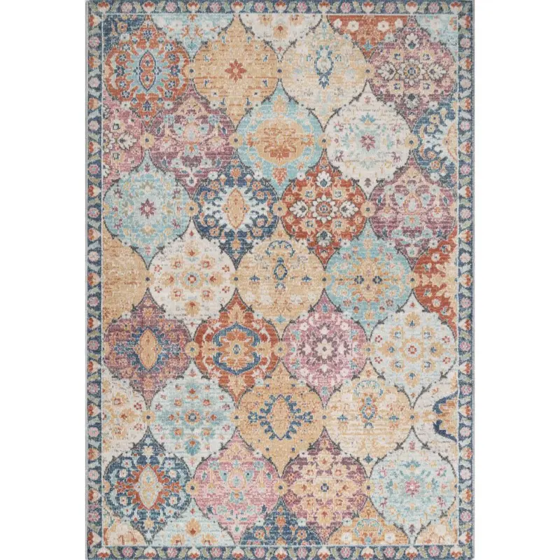 Outdoor-Teppich Salsa bunt 140x200 cm, In- & Outdoor