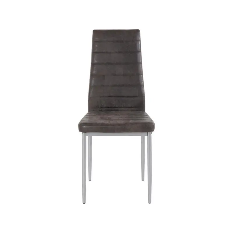 Stuhl-Set Kate Dunkelgrau B: 42cm 4--Teilig