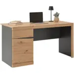 M&ouml;belix Schreibtisch mit Schublade B 140cm H 76,5cm Turino
