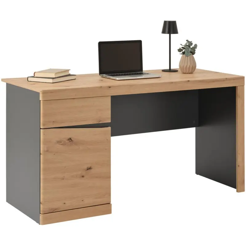 Schreibtisch mit Schublade B 140cm H 76,5cm Turino