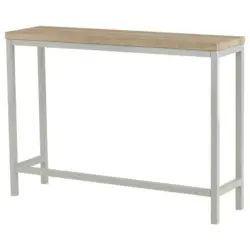 Beistelltisch Rise Naturfarben/Grau B: 110 cm
