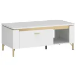 M&ouml;belix Couchtisch Lazio Wei&szlig; B: 110,4 cm