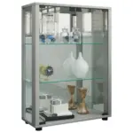 M&ouml;belix VITRINE Sintalo Silberfarben B: 60 cm