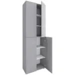 M&ouml;belix SCHUHSCHRANK Lona Grau B: 70 cm