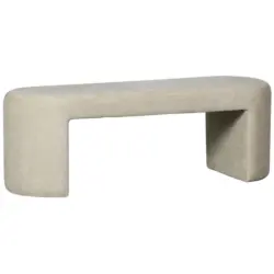 SITZBANK Jacob Naturfarben B: 130 cm