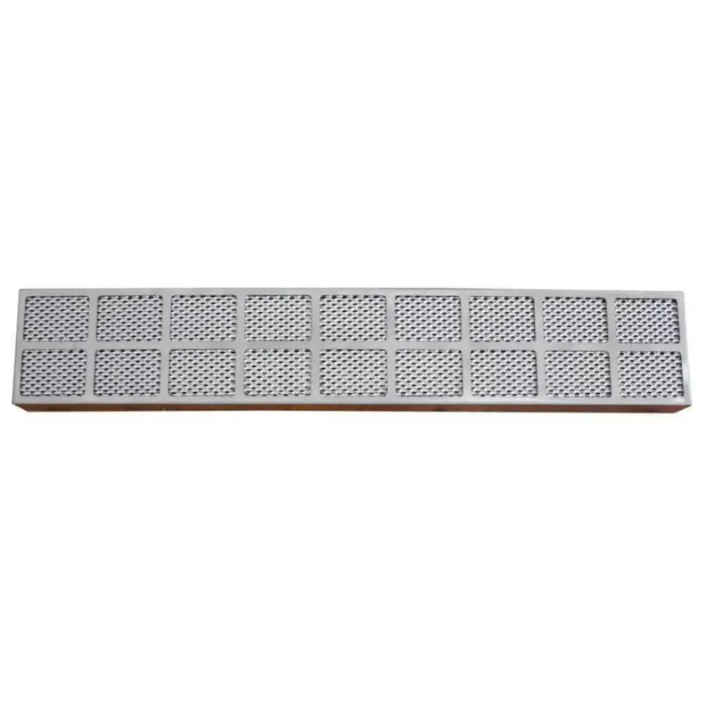 KOHLEFILTER Silberfarben, B: 40,2 cm