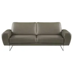 2-SITZER-SOFA Spring Grau Chrom B: 177 cm