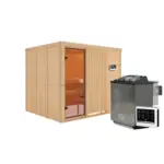 M&ouml;belix Sauna Bron Eck 231/198/196 cm