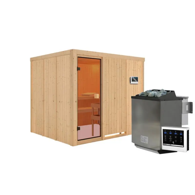 Sauna Bron Eck 231/198/196 cm