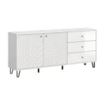 M&ouml;belix SIDEBOARD Prisma, Wei&szlig; B: 170 cm