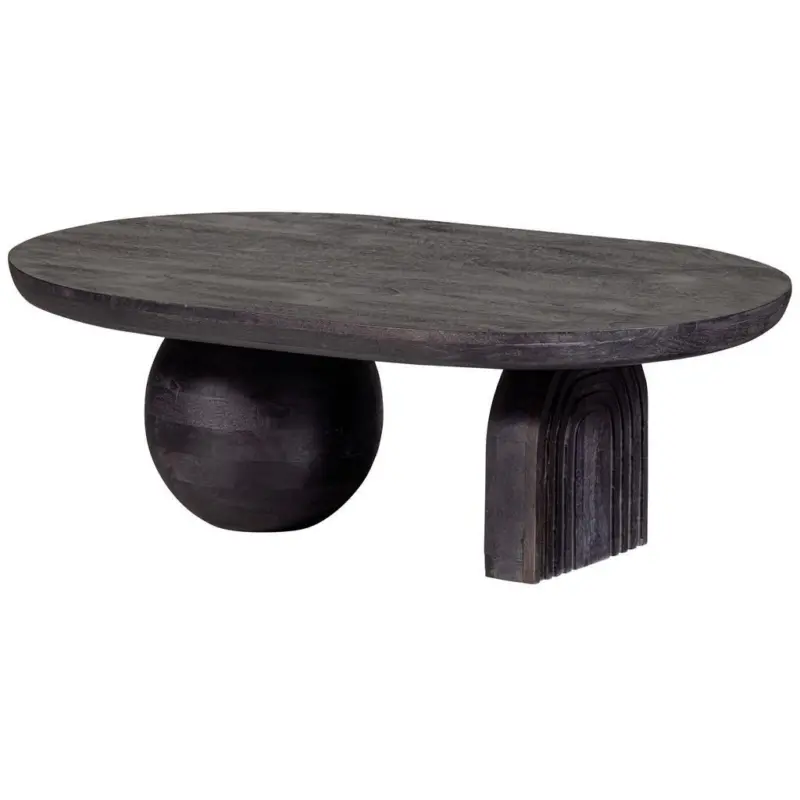 COUCHTISCH Steppe Schwarz L: 110 cm