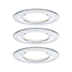Deckenleuchte 3er-Set &Oslash; 7,8 cm, dimmbar, rund
