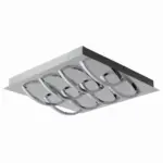 M&ouml;belix LED-Deckenleuchte Mancheste L: 41 cm dimmbar