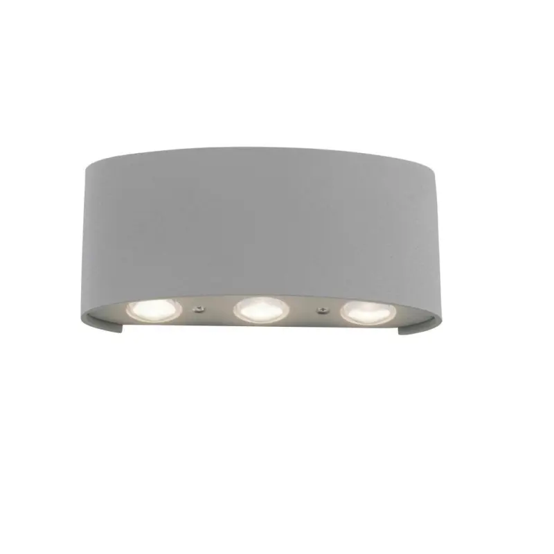 LED-Wandleuchte Carlo IP54 6-Flammig