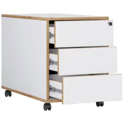 Container Salia Wei&szlig;, Honigeiche B: 42 cm