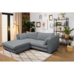 M&ouml;belix ECKSOFA Vivaldi Grau S: 201x240 cm