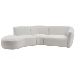 ECKSOFA Jesi, Beige S: 182x276 cm
