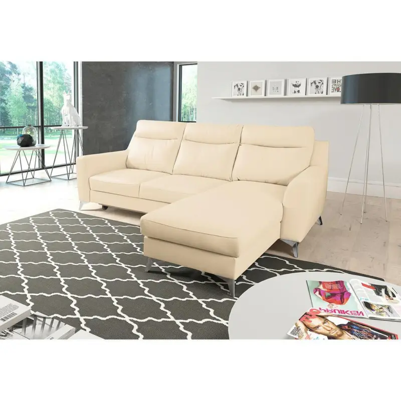 Ecksofa Gio Beige S: 168x236 cm