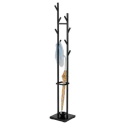 Kleiderst&auml;nder Paris Schwarz Metall, 8 Hacken, H: 173,5 cm