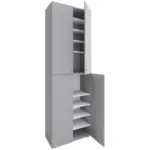 M&ouml;belix SCHUHSCHRANK Lona Grau B: 70 cm