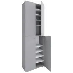 SCHUHSCHRANK Lona Grau B: 70 cm