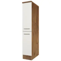Apothekerschrank Avila B: 30 cm Eichefarben/Magnolie